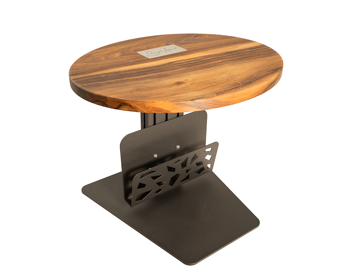 ABLAGETISCH MIT HOLZ